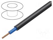 Wire; N2XH; 1x25mm2; stranded; Cu; LSZH; black; 600V,1000V HELUKABEL