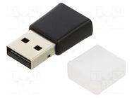 BT adapter; USB A plug; 20m; Support: A2DP,AVRCP,HID,HSP BASEUS