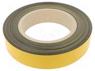 Tape: marking; black; L: 50m; W: 50mm; self-adhesive; PVC FATH