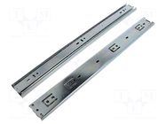 Ball guide; zinc plated steel; L: 450mm; 30kg; H: 45mm GTV Poland