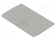 End plate DEGSON ELECTRONICS