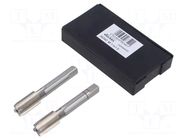 Tap; M11; 1; L: 63mm; Holder: hand; 6.2mm; Thread: fine thread; 2pcs. VÖLKEL