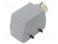 Enclosure for connectors: HDC; size H-B 10; for cable; straight LAPP