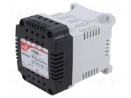 Transformer: mains; 40VA; 230VAC,400VAC; 24V; IP20; Ins.class: B DF ELECTRIC