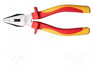 Pliers; insulated,universal; 160mm; Chrom-vanadium steel NEO TOOLS