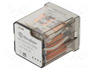 Relay: electromagnetic power; 3PDT; Ucoil: 24VAC; Icoil: 130mA FINDER