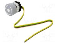 Switch: emergency stop; 22mm; Stabl.pos: 2; NC + NO; grey; none EAO