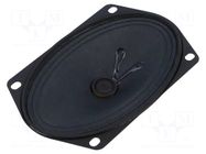 Loudspeaker; full-range,general purpose; 10W; 8Ω; 126x79x37mm VISATON