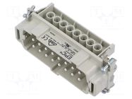 Connector: HDC; contact insert; male; EPIC H-BE; PIN: 16; 16A; 500V LAPP