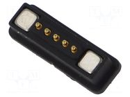 Connector MAGNETIC POGO CONNECTOR MALE 5 POSITION EDAC