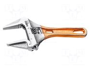 Wrench; adjustable; Jaw capacity: 28mm; Overall len: 118mm; short NEO TOOLS