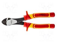 Pliers; side,cutting,insulated; 180mm NEO TOOLS