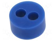 Insert for gland; 5mm; M20; IP54; silicone; Holes no: 2; -50÷200°C LAPP