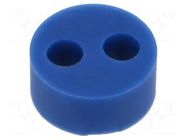 Insert for gland; 6mm; M25; IP54; silicone; Holes no: 3; -50÷200°C LAPP