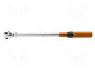 Wrench; torque; 40÷220Nm; Mounting: 1/2" square; bidirectional NEO TOOLS