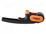 Stripping tool; 25mm; Wire: coaxial,round NEO TOOLS
