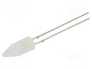 LED; RGB; 5mm; blinking,tricolour; 220÷330mcd; 330÷500mcd; 180° OPTOSUPPLY
