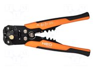 Multifunction wire stripper and crimp tool; 0.5÷6mm2 NEO TOOLS
