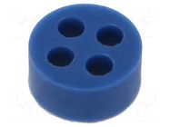 Insert for gland; 6mm; M25; IP54; silicone; Holes no: 2; -50÷200°C LAPP