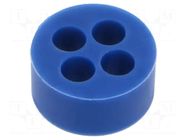 Insert for gland; 7mm; M32; IP54; silicone; Holes no: 4; -50÷200°C LAPP