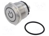 Switch: vandal resistant; Pos: 2; SPST; 20A/250VAC; IP67; OFF-ON E-SWITCH