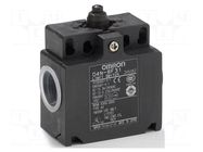 Limit switch; plunger; 10A; max.240VAC; max.250VDC; 2x M20; IP67 OMRON