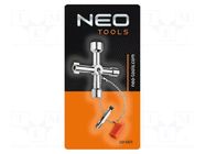 Wrench; for control cabinets NEO TOOLS