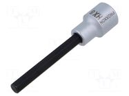 Socket; hex key,socket spanner; HEX 8mm; 1/2" PROXXON