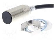 Sensor: inductive; OUT: 2-wire NO; 0÷11mm; 10÷30VDC; M18; 2m; IP67 OMRON