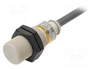 Sensor: inductive; OUT: PNP / NO; 0÷5mm; M18; Connection: cables; 2m OMRON