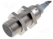 Sensor: inductive; OUT: PNP / NO; 0÷8mm; 12÷24VDC; M18; 2m; IP67 OMRON