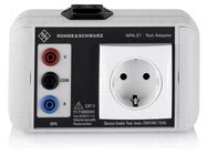 Test acces: test adapter; 10A; 250V; Plug: Uni-Schuko ROHDE & SCHWARZ