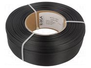 Filament: PET-G + CF; 1.75mm; black; 240÷270°C; 1kg; refill ROSA 3D