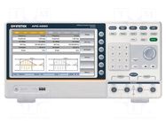 Generator: arbitrary, function; 60MHz; Ch: 2; 10Mpts/ch; AFG-4000 GW INSTEK