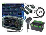 Meter: appliance meter; touch screen,LCD; VAC: 0÷300V; 10kΩ÷300MΩ GOSSEN METRAWATT