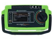 Meter: appliance meter; LCD; VAC: 100÷240V; 10kΩ÷300MΩ; SECUTEST GOSSEN METRAWATT