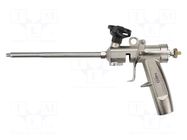 Foam mounting gun; with brass barrel; aluminium NEO TOOLS