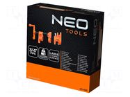 Pipe clamp; 3/4" NEO TOOLS