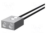 Sensor: fiber-optic; Range: 40÷4200mm; IP40; -40÷70°C; Len: 2m; 4° OMRON