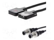 Sensor: photoelectric; Range: 500mm; PNP; DARK-ON; Usup: 12÷24VDC OMRON