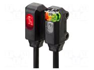 Sensor: photoelectric; Range: 1m; NPN; DARK-ON; Usup: 12÷24VDC; 30mA OMRON