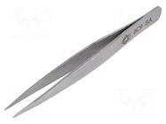 Tweezers; 90mm; for precision works; Blade tip shape: sharp PIERGIACOMI
