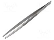 Tweezers; 150mm; Blade tip shape: flat; universal PIERGIACOMI