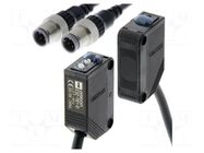 Sensor: photoelectric; transmitter,receiver; Range: 0÷15m; PNP OMRON