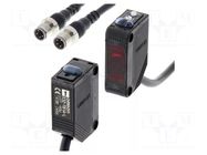 Sensor: photoelectric; transmitter,receiver; Range: 0÷10m; PNP OMRON