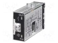 Timer; 0,1s÷10min; SPDT; 250VAC/3A; Usup: 24VAC; H3RN; socket; PIN: 5 OMRON