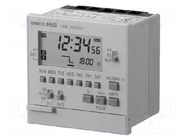 Programmable time switch; 24VDC; for wall mounting; IP20 OMRON