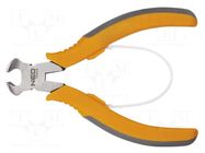 Pliers; end,cutting,precision; 115mm NEO TOOLS