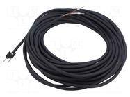 Cable with plug; -20÷55°C; 15m GELBAU