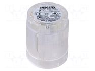 Module: light signaller; transparent; LED; 24VDC; 24VAC SIEMENS